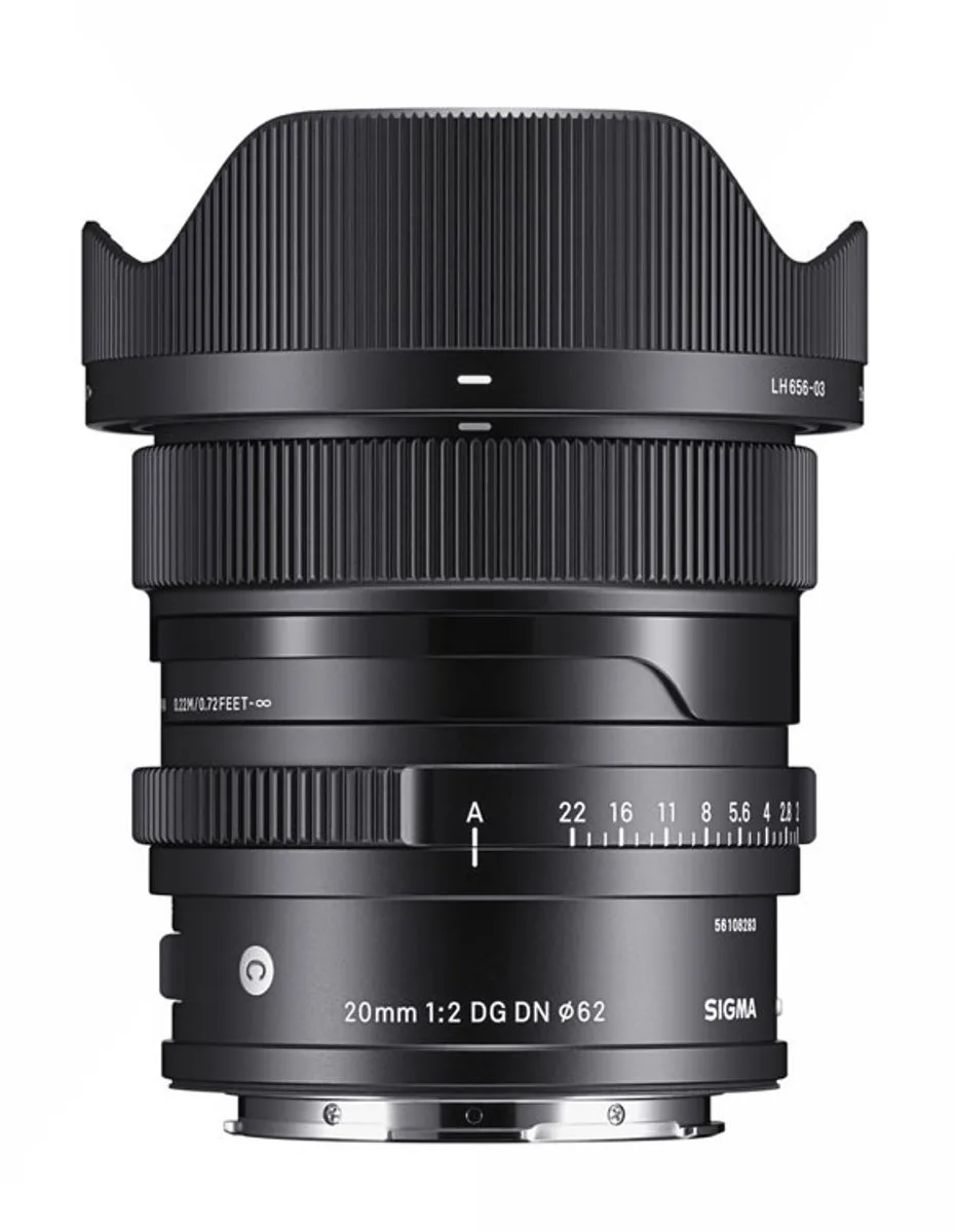 Sigma 20mm F2 DG DN Contemporary Sony E-mount - Camera lens