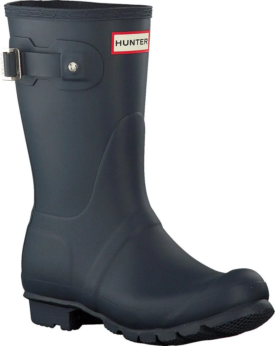 Hunter Original Short Regenlaarzen - Marineblauw - 39 - afbeelding 4 van 6