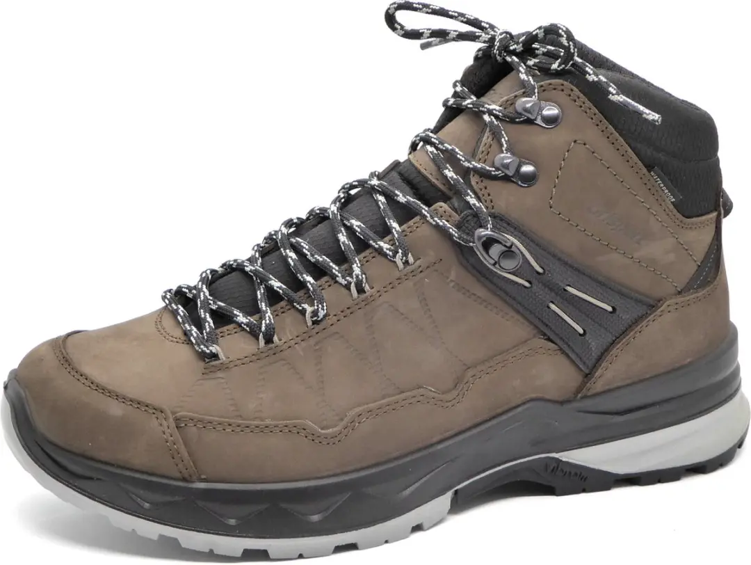 Grisport Tampa Mid Unisex Wandelschoen - 14903-04 Bruin- Maat 42 - afbeelding 2 van 6