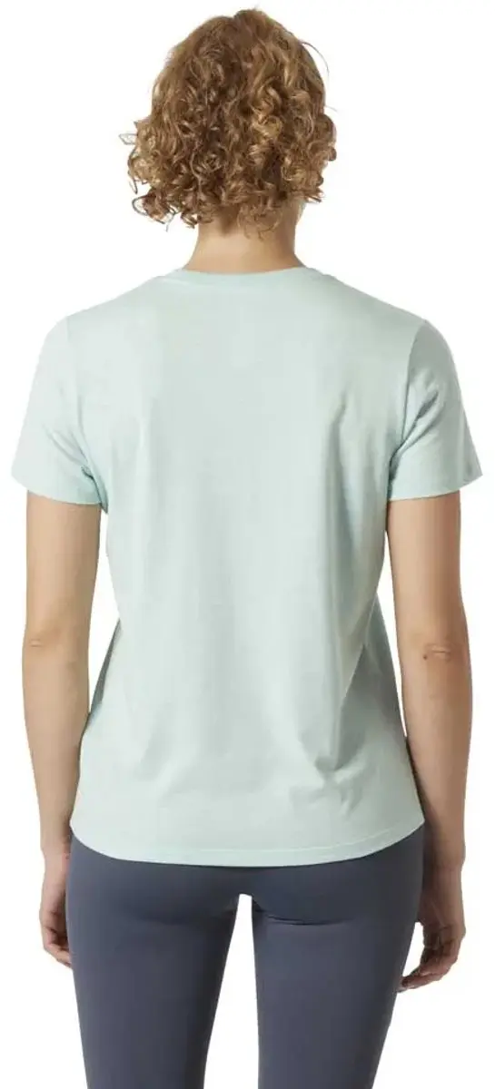 Helly Hansen Tech Logo Dames T-shirt - Lagoon - XS - afbeelding 3 van 6