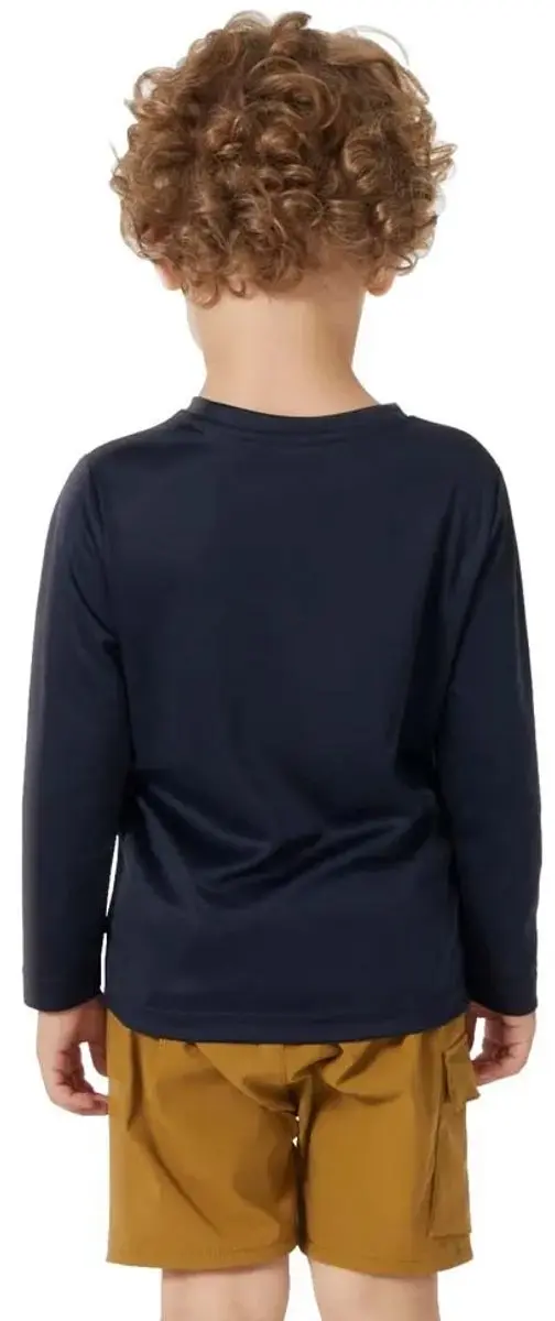 Helly Hansen Tech Graphic K Lange Mouwen - Navy - afbeelding 2 van 4
