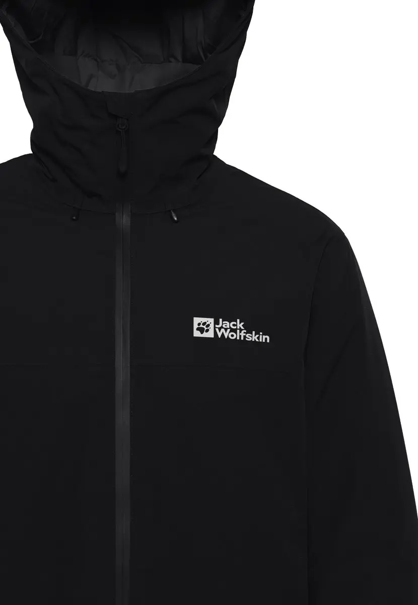 Jack Wolfskin Wisper Insulated Winterjas Heren - Zwart - M - afbeelding 3 van 6