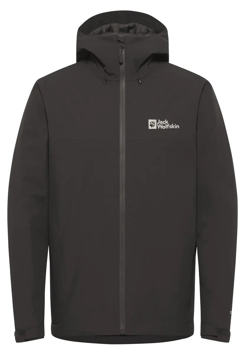 Jack Wolfskin Wisper Insulated Winterjas Heren - Zwart - M