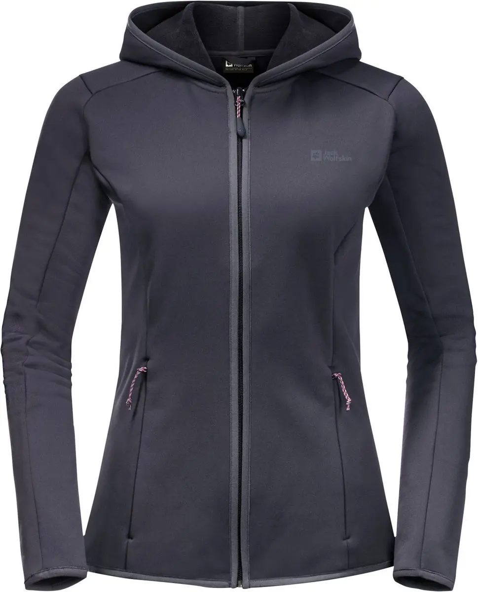 Jack Wolfskin Baiselberg Hooded FZ Outdoorvest Dames