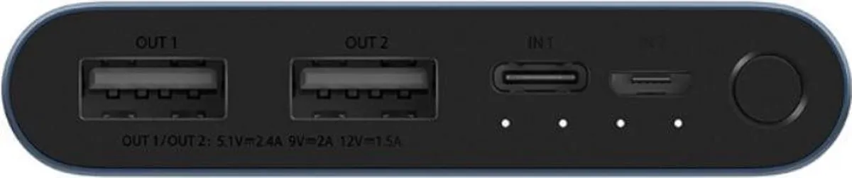 Xiaomi Powerbank 3 10000mAh - 18W - Zwart