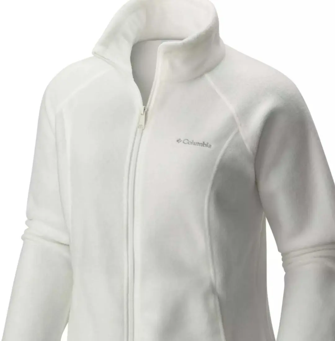 Columbia Fast Trek II Fleecevest voor Dames - Wit - L - afbeelding 2 van 6