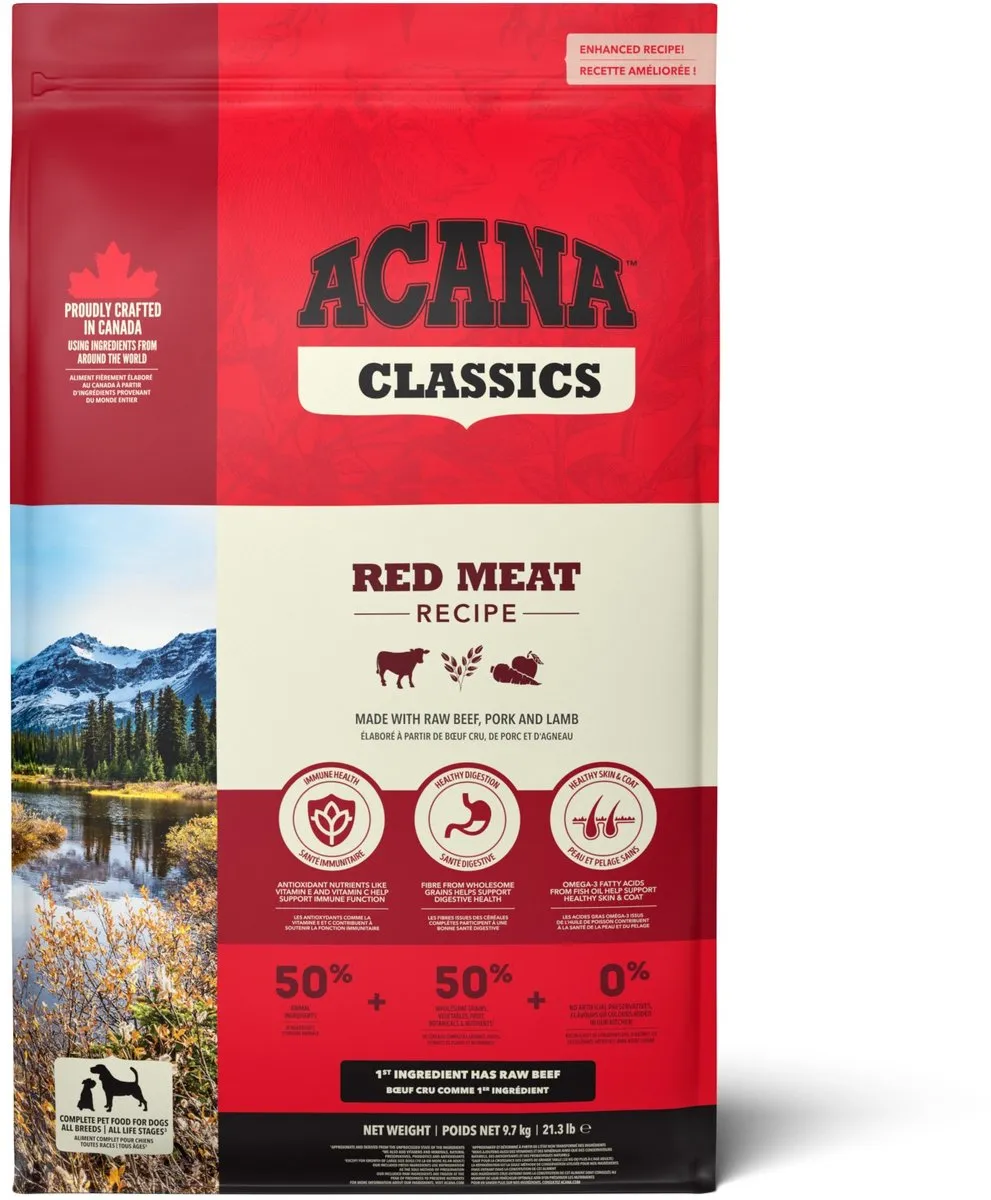 Acana Classics Classic Red Hondenvoer Brokken 9.7kg - afbeelding 6 van 6
