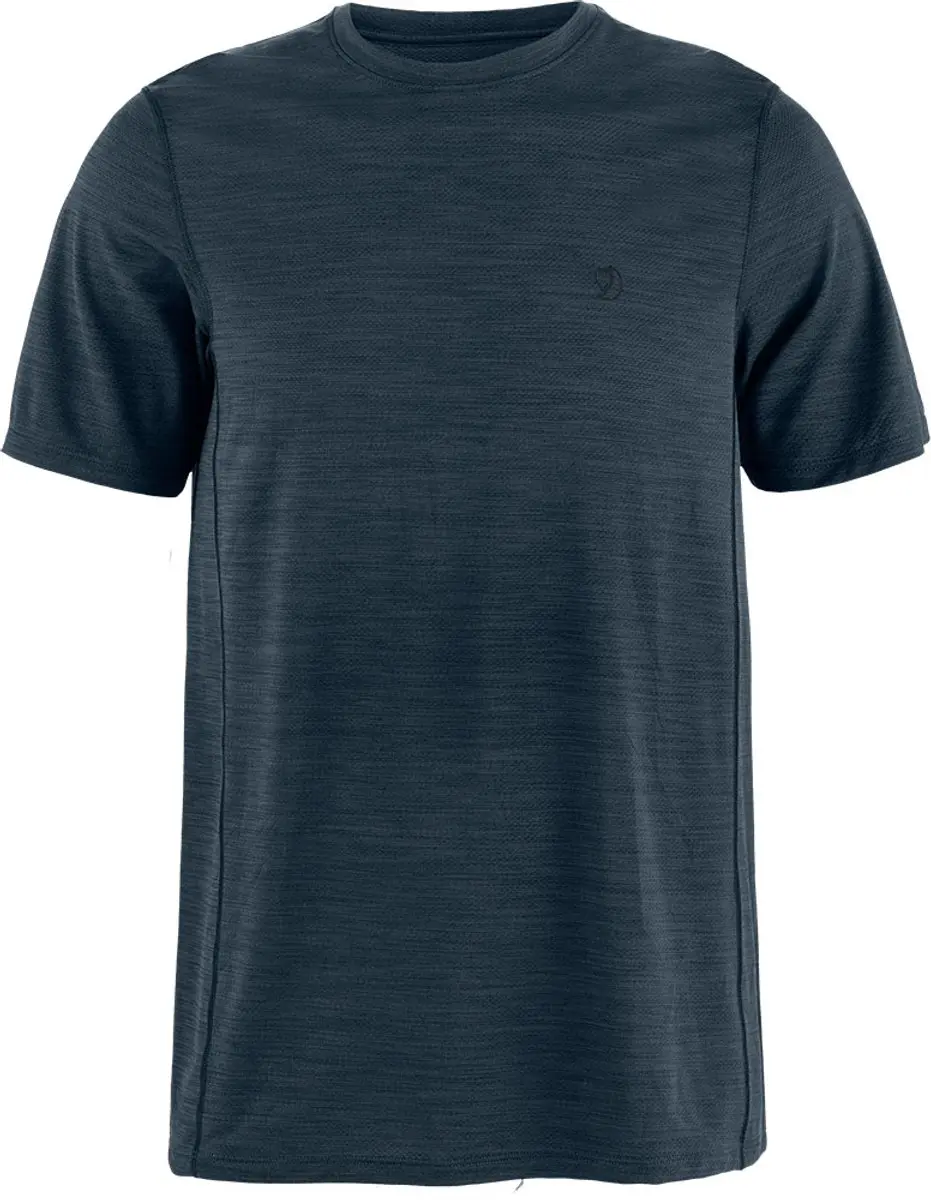 Fjällräven Abisko Lite T-shirt Met Korte Mouwen Blauw M Man
