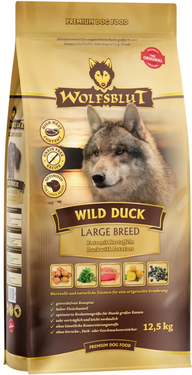Wolfsblut Wild Duck Large Breed 12,5kg