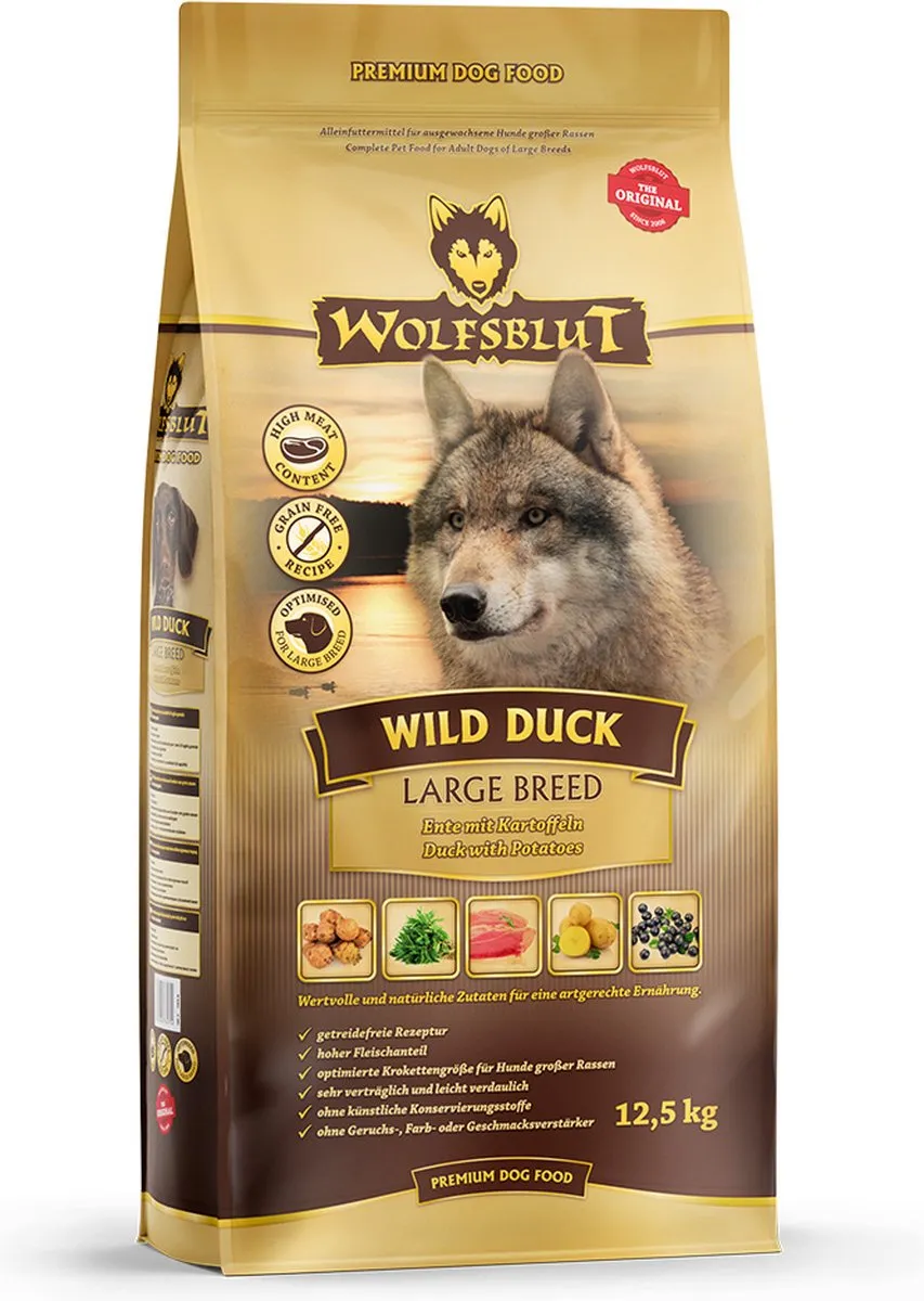 Wolfsblut Wild Duck Large Breed 12,5kg