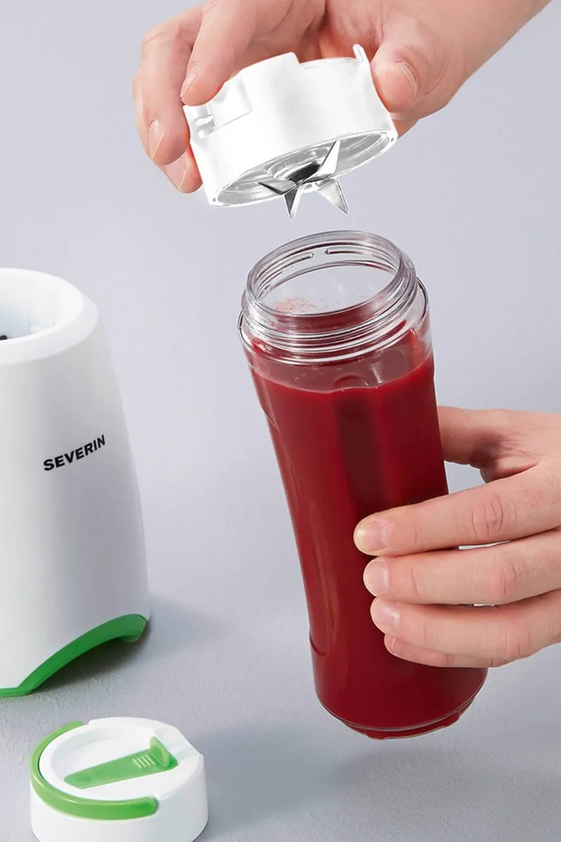 Severin SM 3735 Smoothie Mixer - 300W - Wit-groen