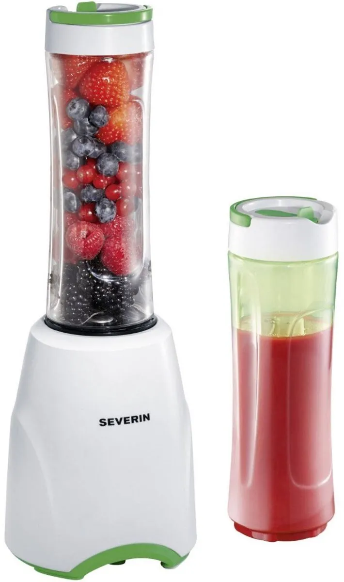 Severin SM 3735 Smoothie Mixer - 300W - Wit-groen