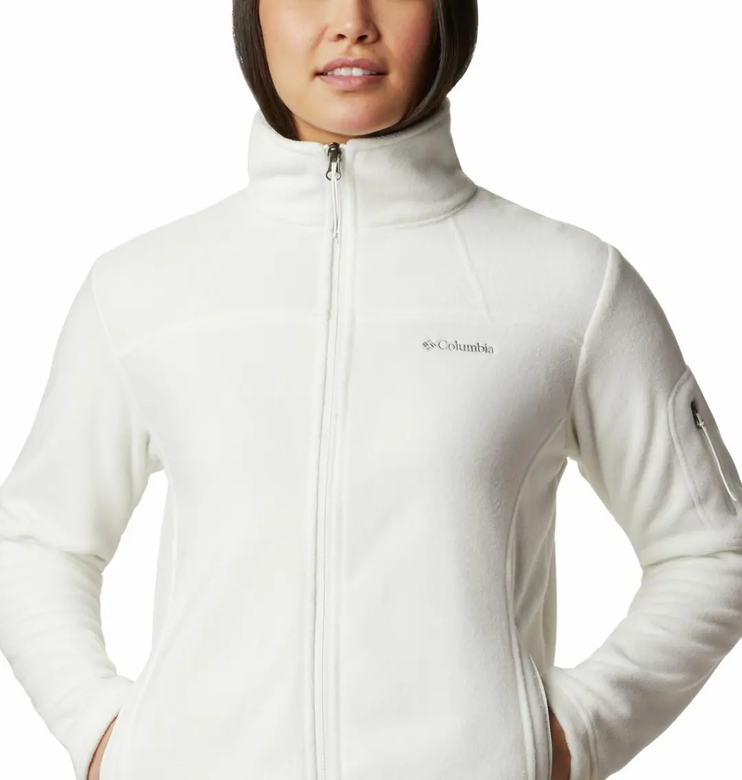 Columbia Fast Trek II Fleecevest Dames - Wit - M - afbeelding 6 van 6