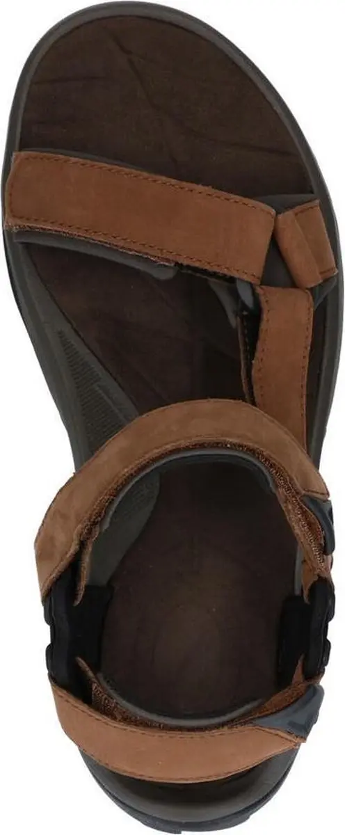 Teva Terra Fi Lite Leer Heren Sandalen - Bruin - Maat 47 - afbeelding 6 van 6