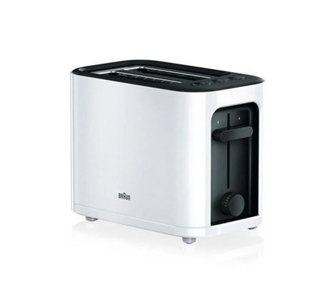 Braun PurEase HT 3010WH Broodrooster - 2 Sandwiches - Wit