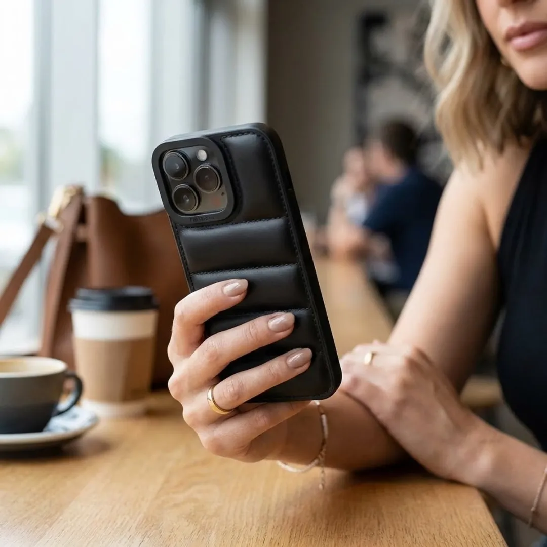 NUVEX iPhone 13 Pro Hoesje Set - Grijs/Zwart
