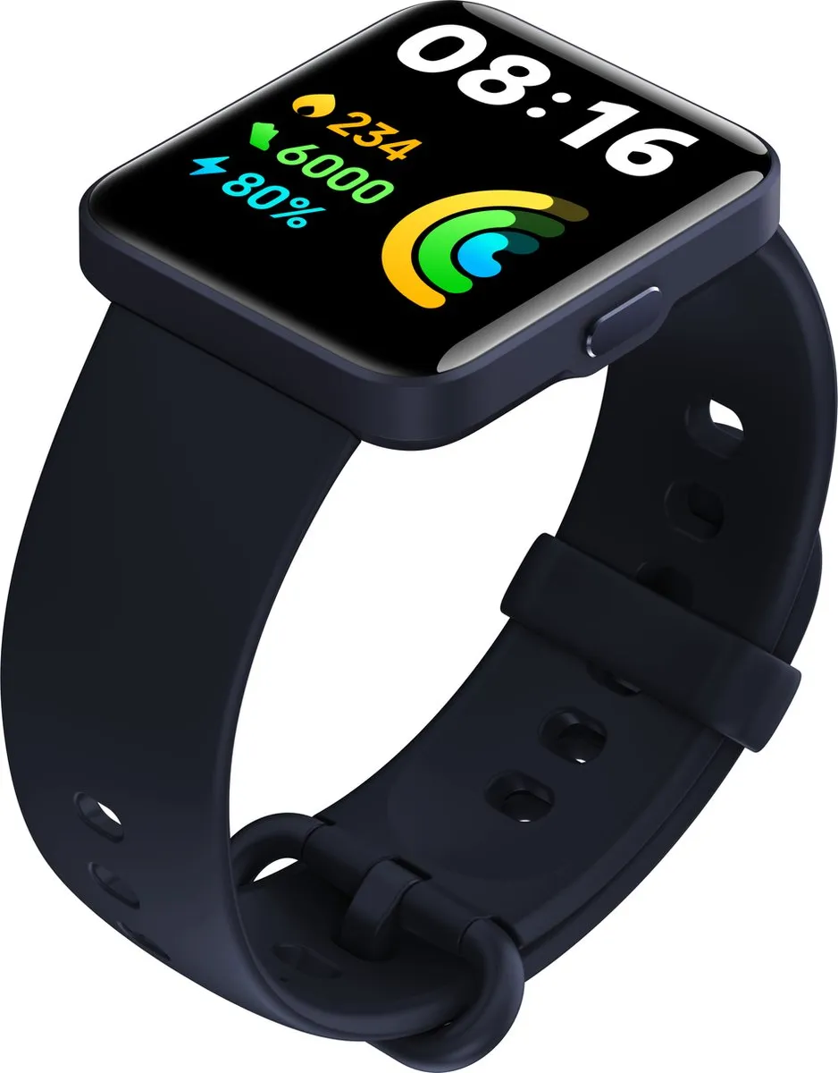 Xiaomi Redmi Watch 2 Lite GL Smartwatch - Blauw - afbeelding 6 van 6