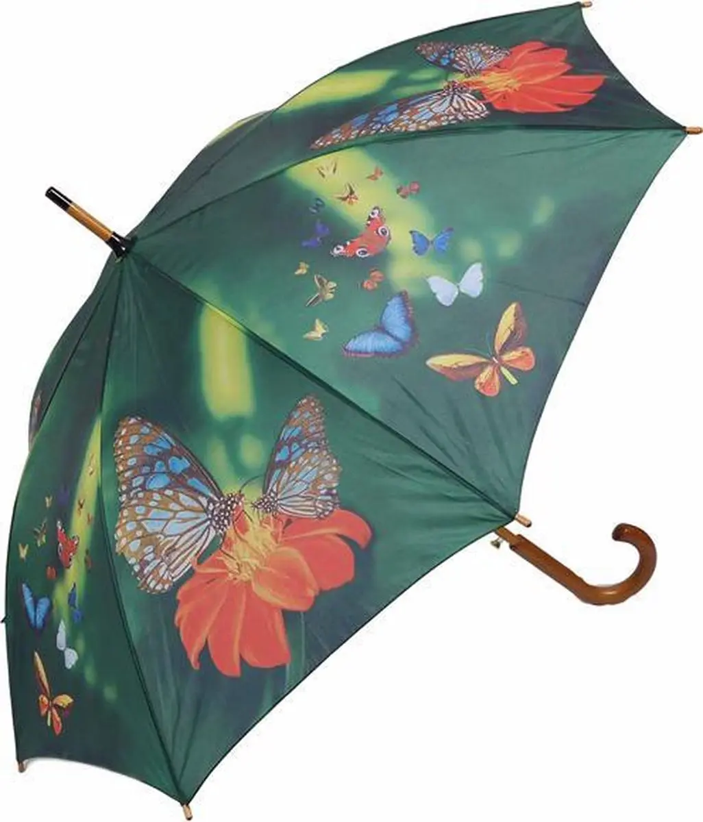 Vlinder paraplu 100 cm