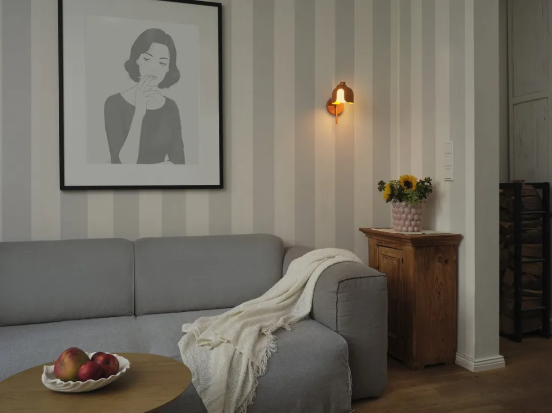Osram Decor Corolle Wandlamp G9 - Oranje Metaal - Helder Glas - afbeelding 6 van 6