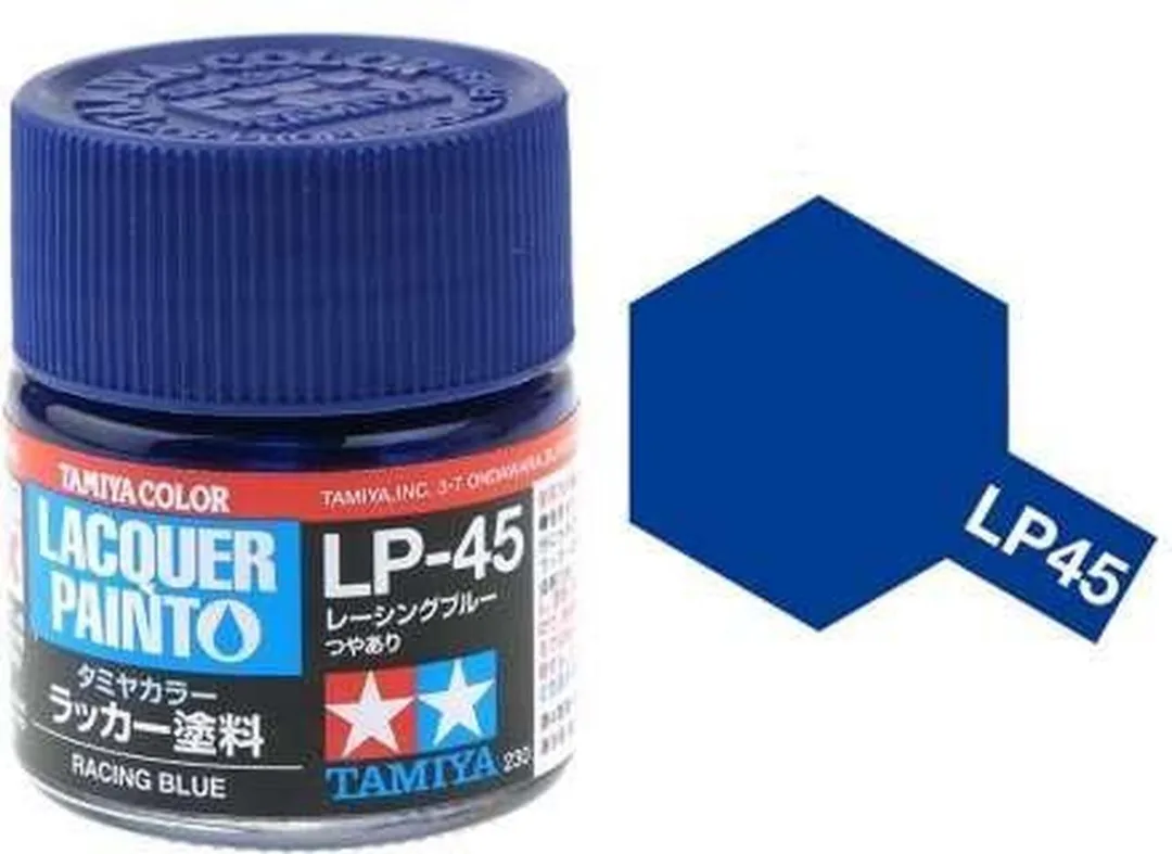 Tamiya Hobbyverf Olieverf LP-45 Racing Blue 10ml