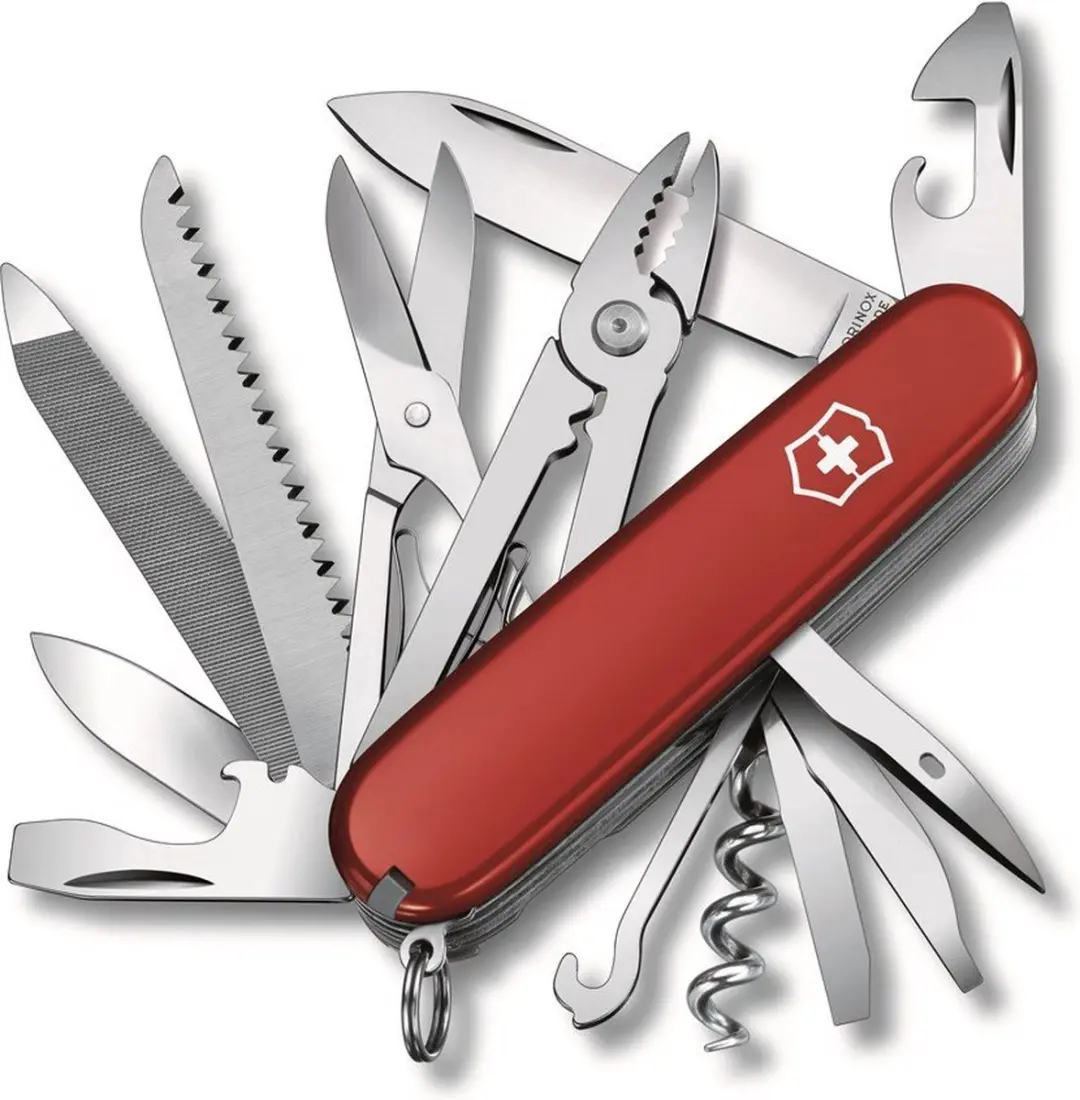 Victorinox Handyman 1.3773 Zwitsers Zakmes - Rood - afbeelding 5 van 6