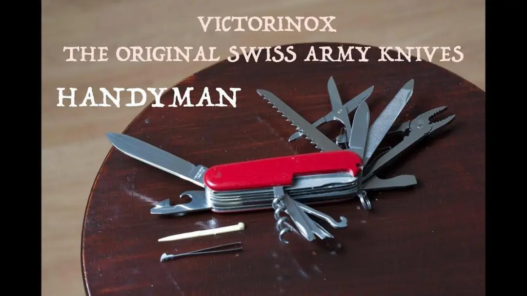 Victorinox Handyman 1.3773 Zwitsers Zakmes - Rood - afbeelding 4 van 6