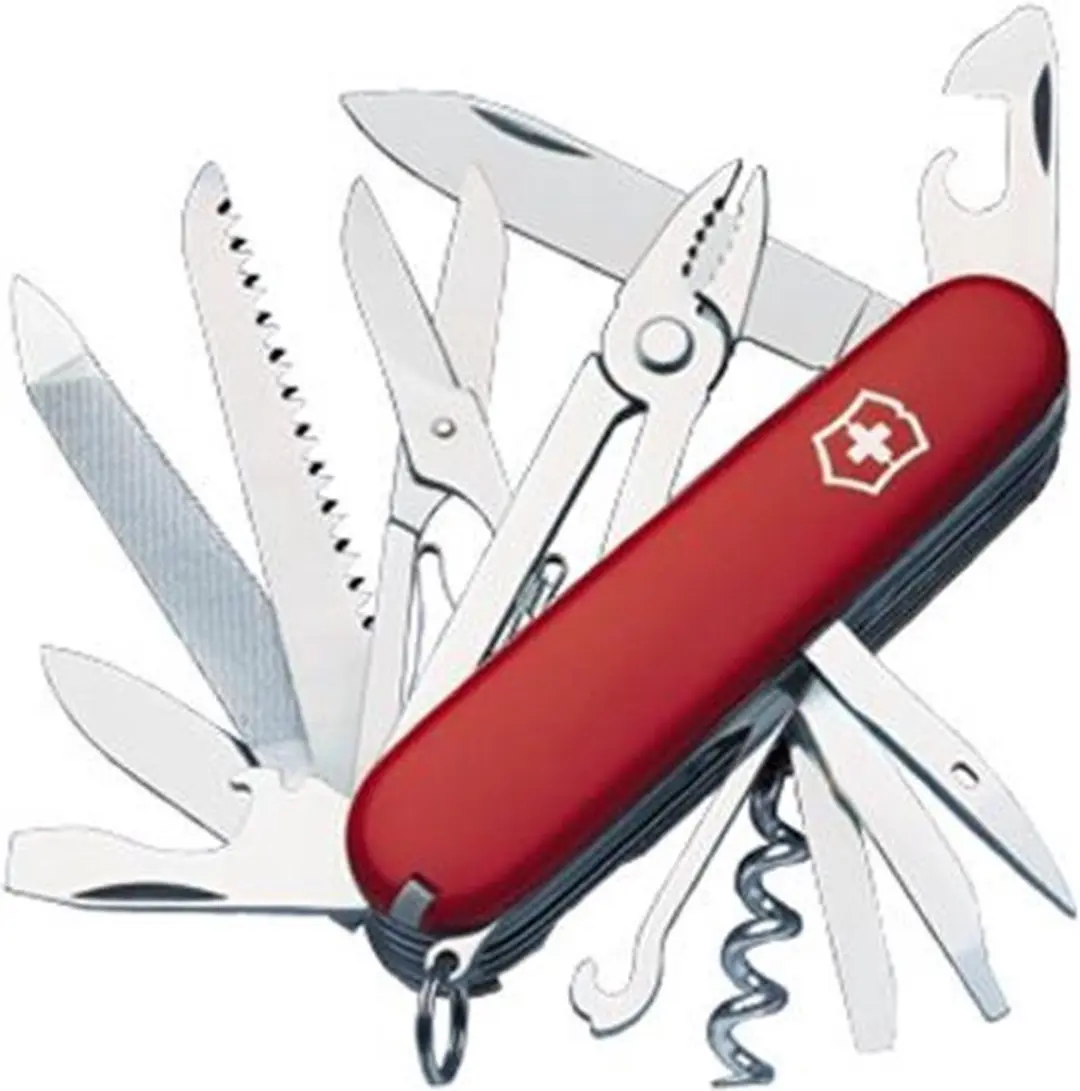 Victorinox Handyman 1.3773 Zwitsers Zakmes - Rood - afbeelding 3 van 6