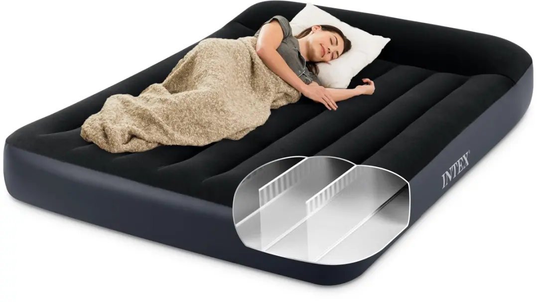 Intex Pillow Rest Classic Luchtbed met pomp - 191 x 137 cm - afbeelding 4 van 6