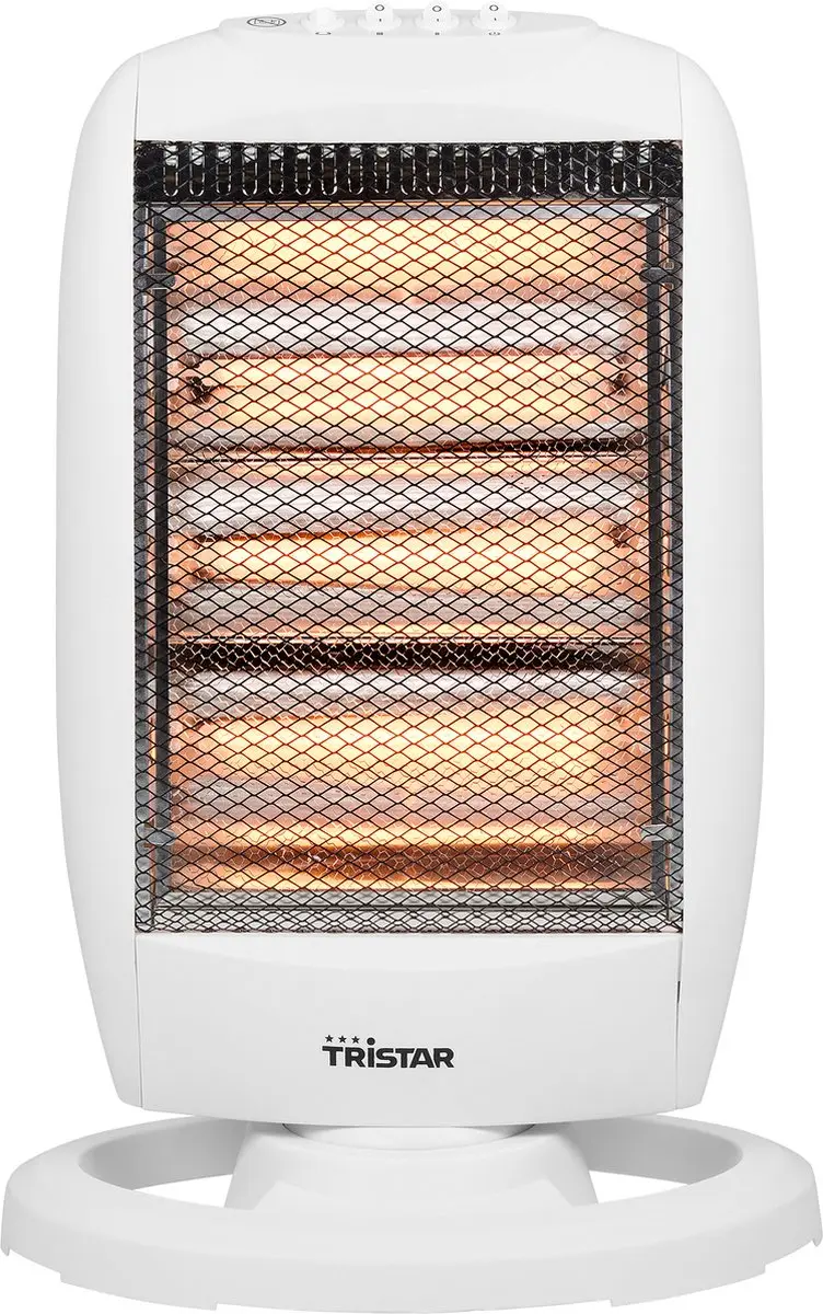 Tristar KA-5129 Halogeenstraler - 1200W - Wit - afbeelding 3 van 6