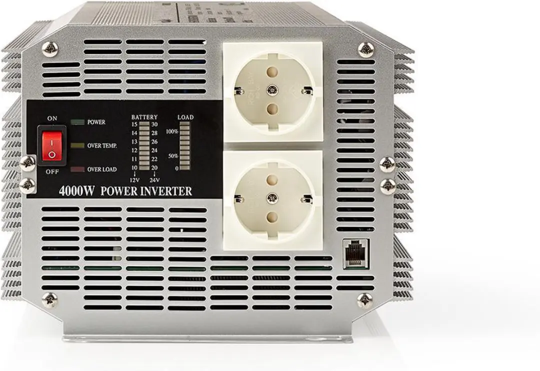 Nedis Spanningsomvormer 4000W 12V naar 230V