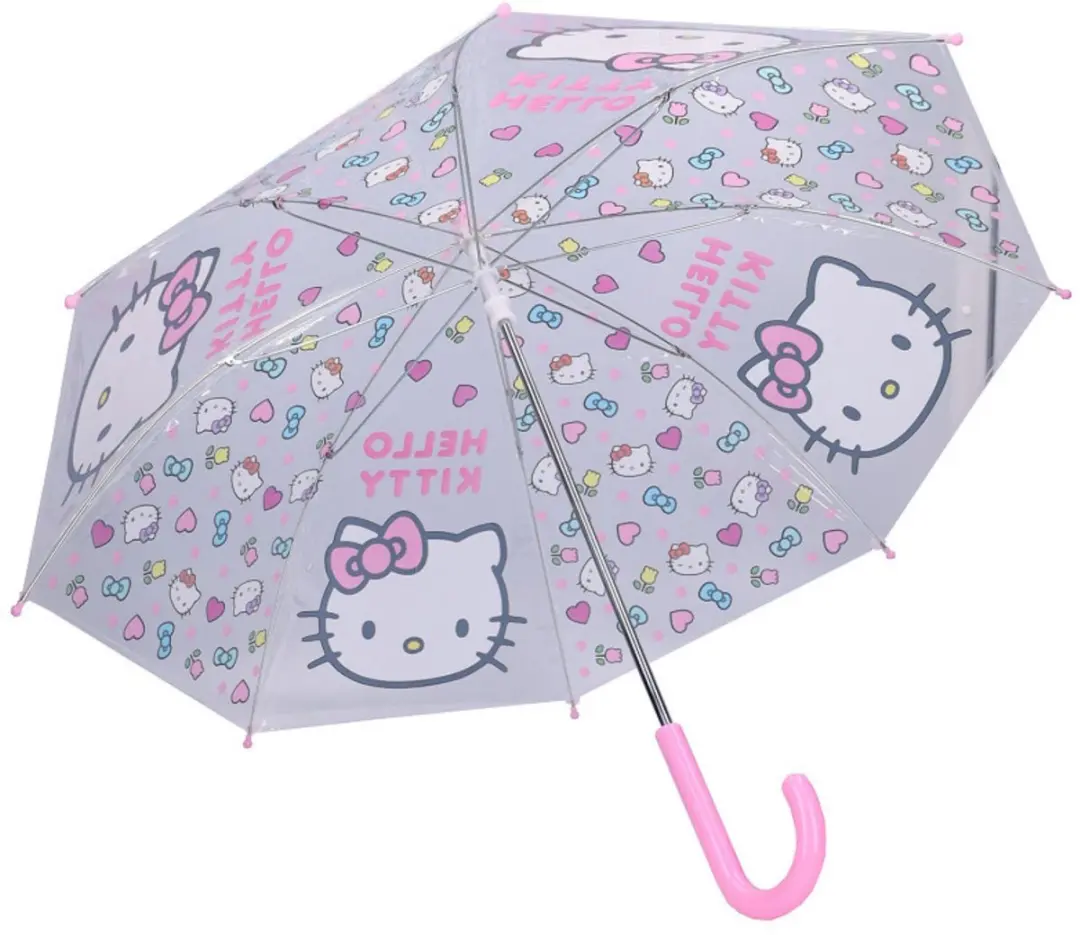 Hello Kitty Paraplu - 71cm - afbeelding 4 van 4