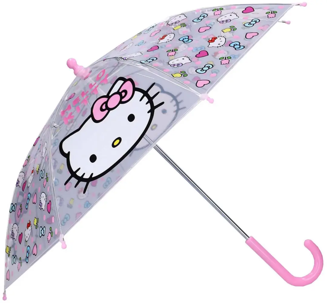 Hello Kitty Paraplu - 71cm - afbeelding 2 van 4