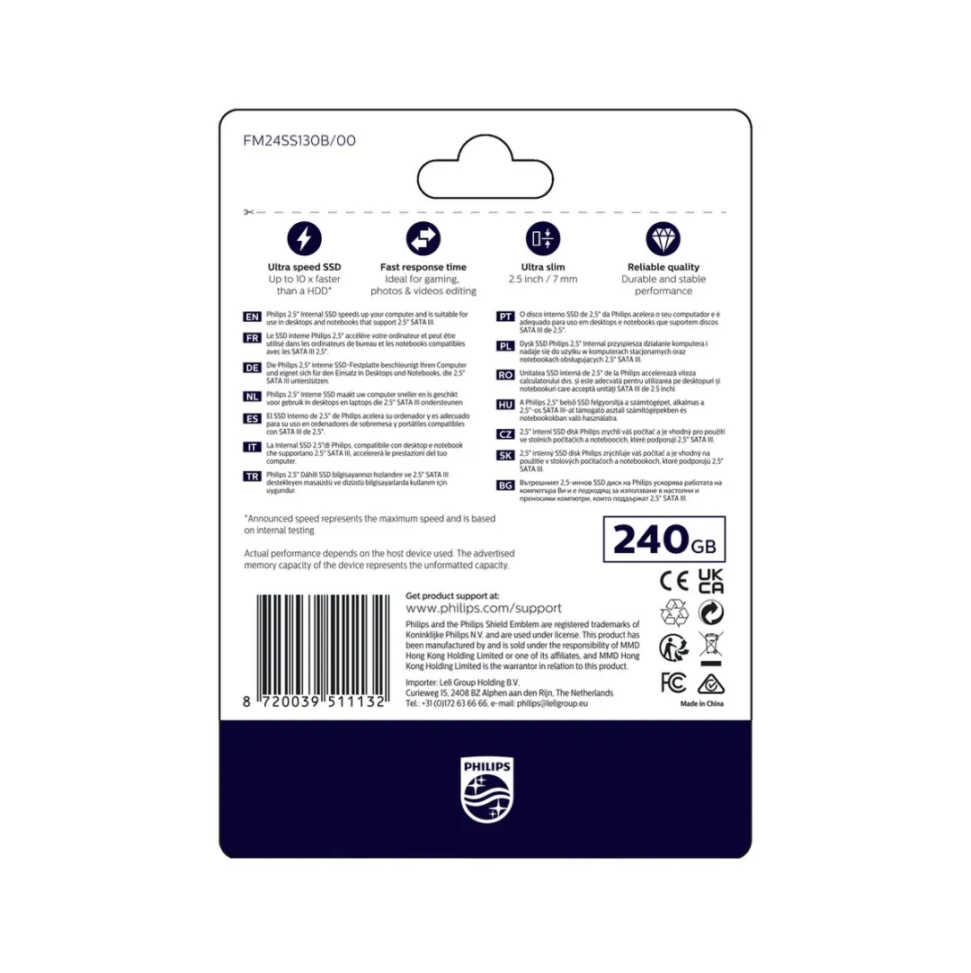 Philips FM24SS130B SSD 240GB - 2.5" SATA III