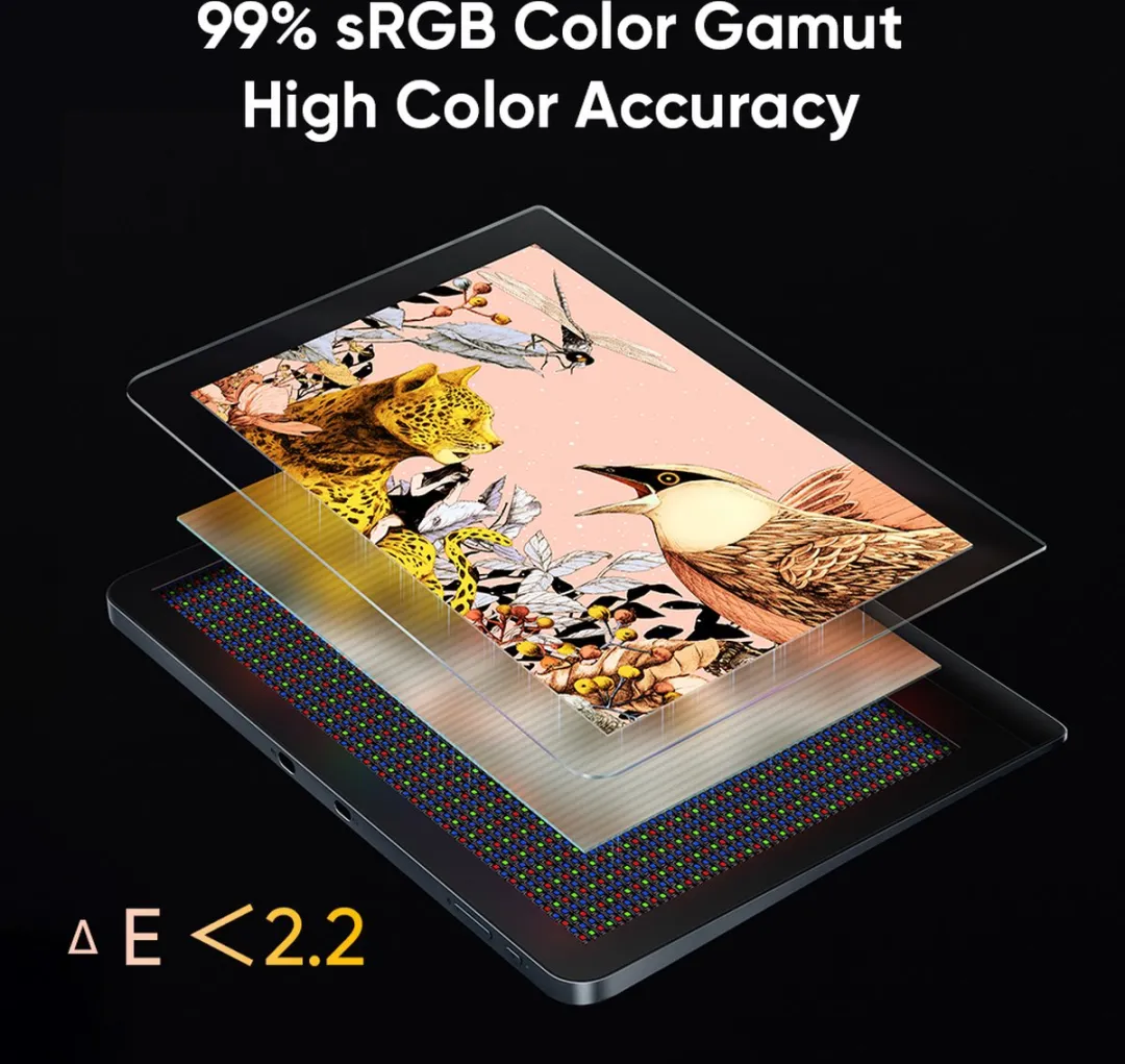 XPPen Artist Pro 16 Gen 2 MD160QH Grafisch Tablet - 16 inch - Grijs/Zwart