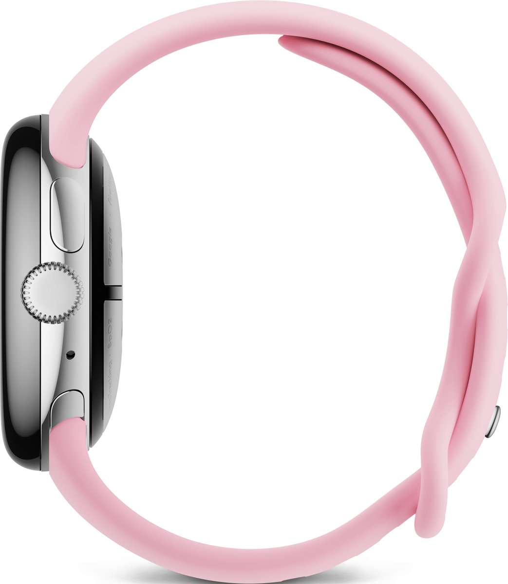 Google Pixel Watch 3 - Smartwatch - 41mm - Zilver/Roze