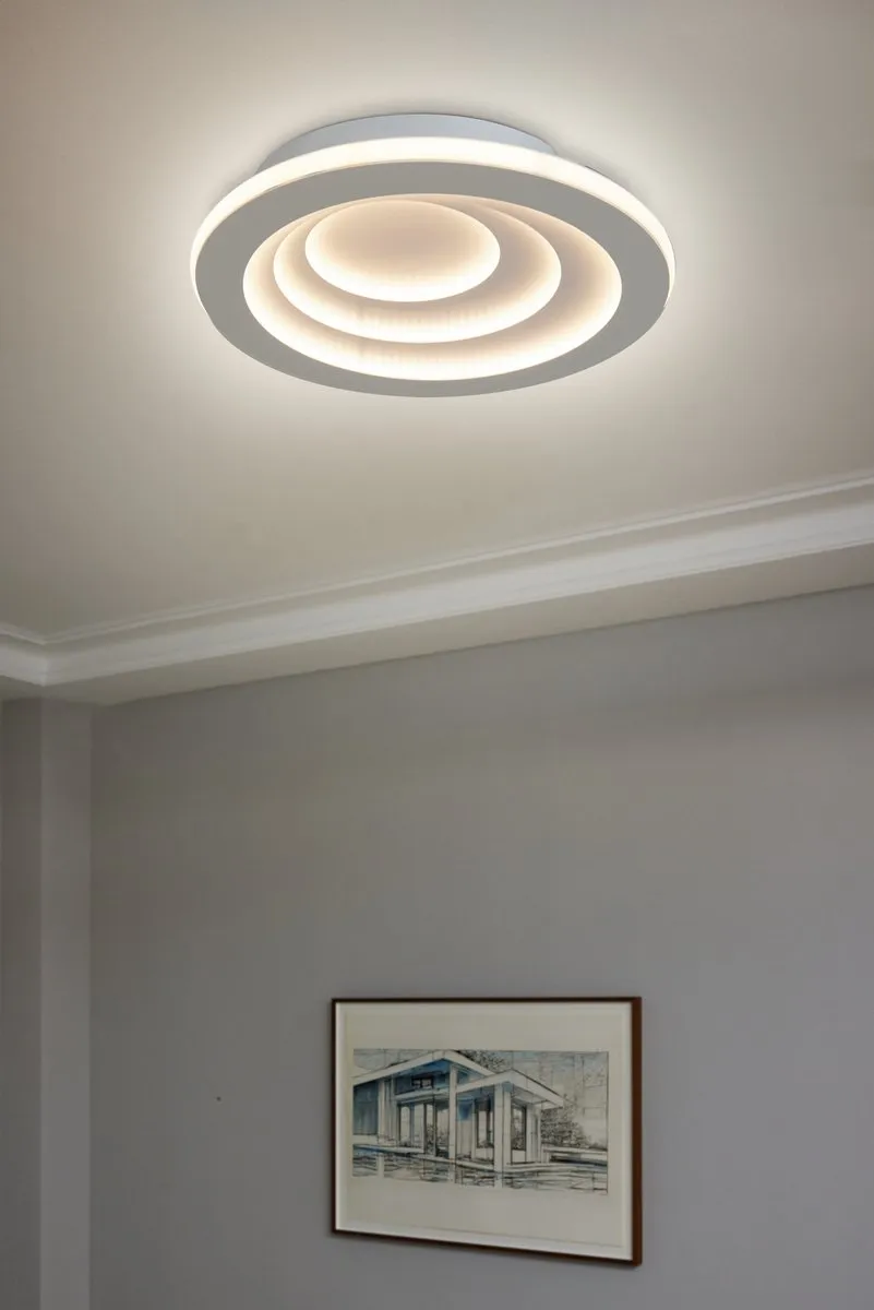 Osram SMART+ Matter Spiral Plafondlamp 500mm Wit - 40W 1900lm