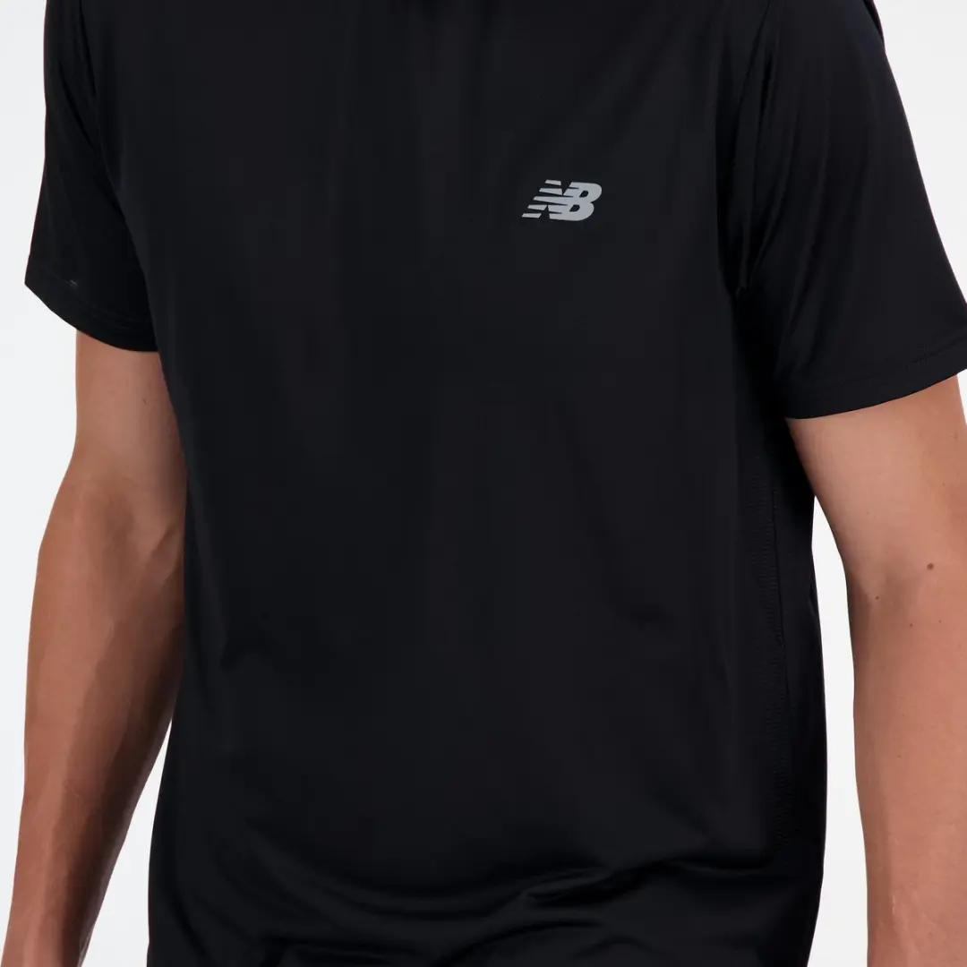 New Balance Sport Essential T-Shirt Heren - Zwart - afbeelding 5 van 6