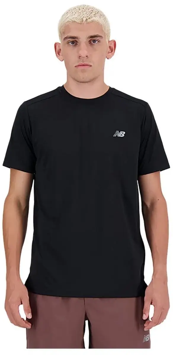 New Balance Sport Essential T-Shirt Heren - Zwart - afbeelding 2 van 6