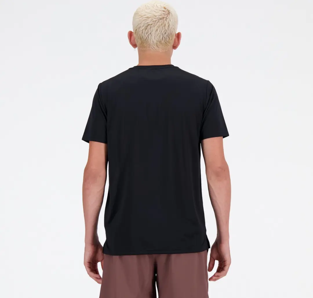 New Balance Sport Essential T-Shirt Heren - Zwart - afbeelding 4 van 6