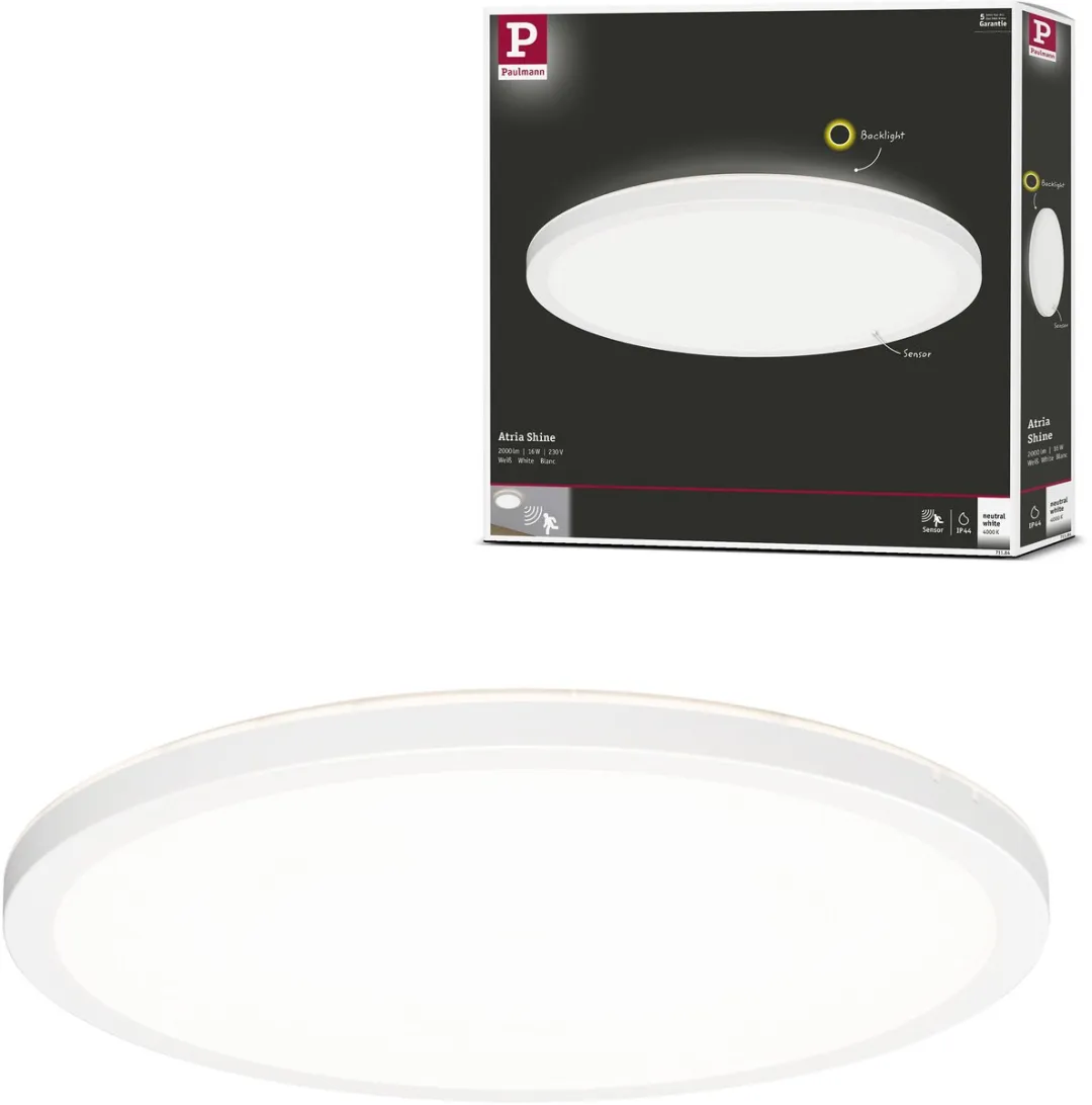 Paulmann Atria Shine LED-paneel 16W 4000K
