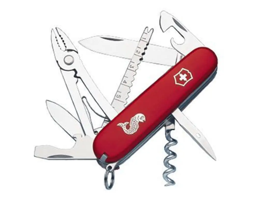 Victorinox Angler 1.3653.72 Zwitsers zakmes - Rood - afbeelding 3 van 4