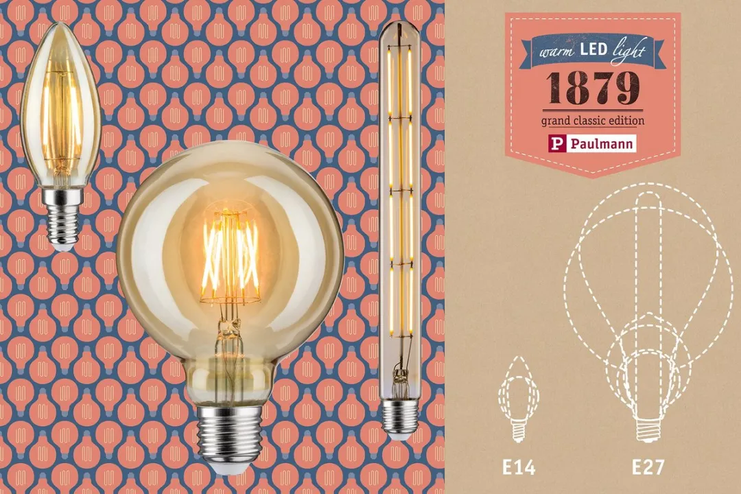 Paulmann 1879 Filament LED Globe G125 E27 5W 250lm - Goud