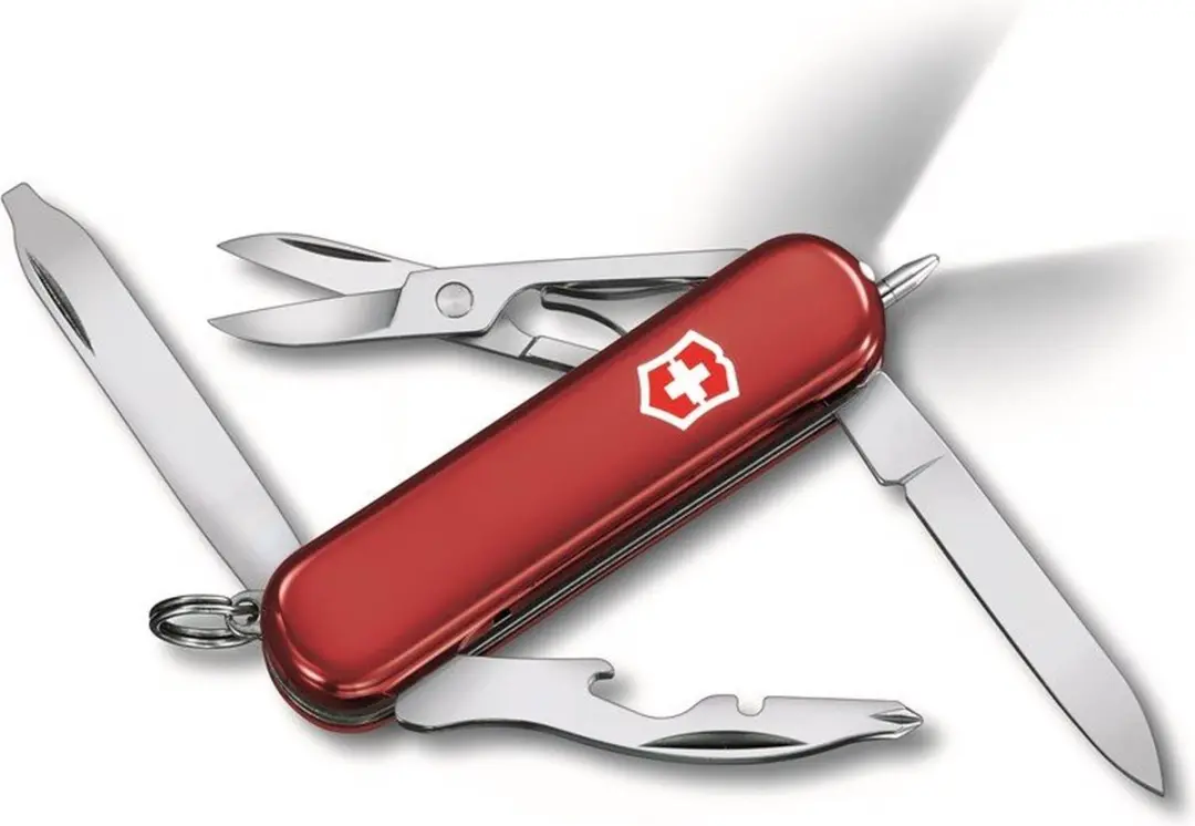 Victorinox Midnite Manager Zakmes 0.6366 - 10 Functies - Rood - afbeelding 3 van 6