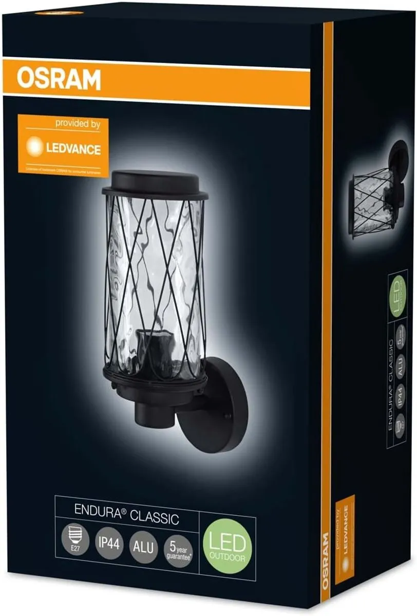 Osram Endura Classic Cage Up LED Wandlamp E27 60W