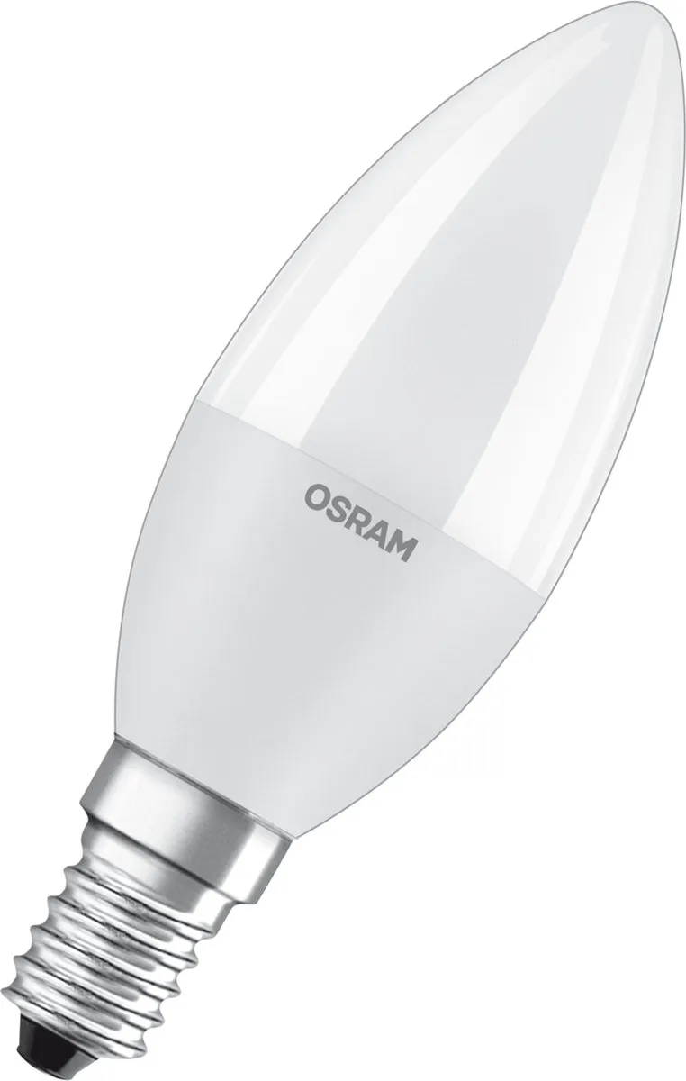 Osram LED Kaarslamp E14 7.5W Warmwit Mat - 2700K