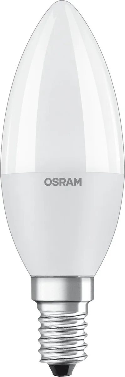 Osram LED Kaarslamp E14 7.5W Warmwit Mat - 2700K - afbeelding 6 van 6