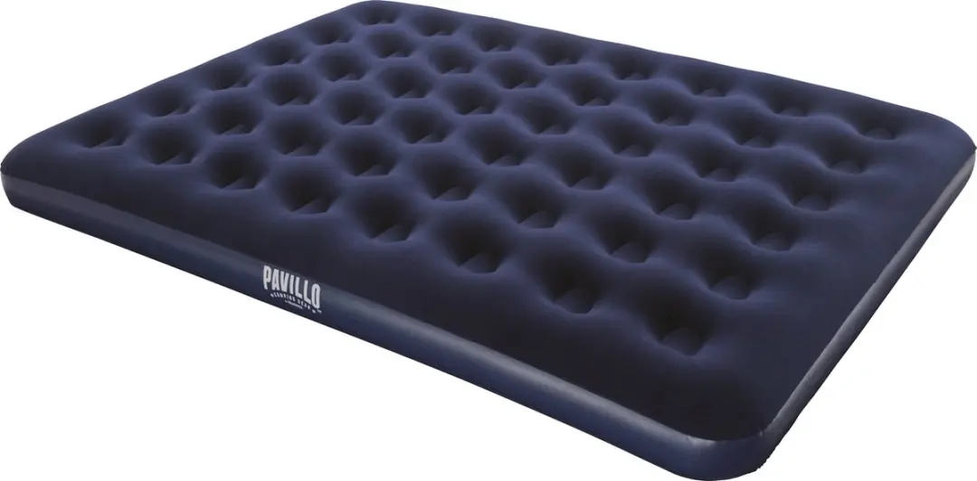 Bestway Pavillo Flocked Luchtbed Queen 67003 - Blauw - afbeelding 2 van 6
