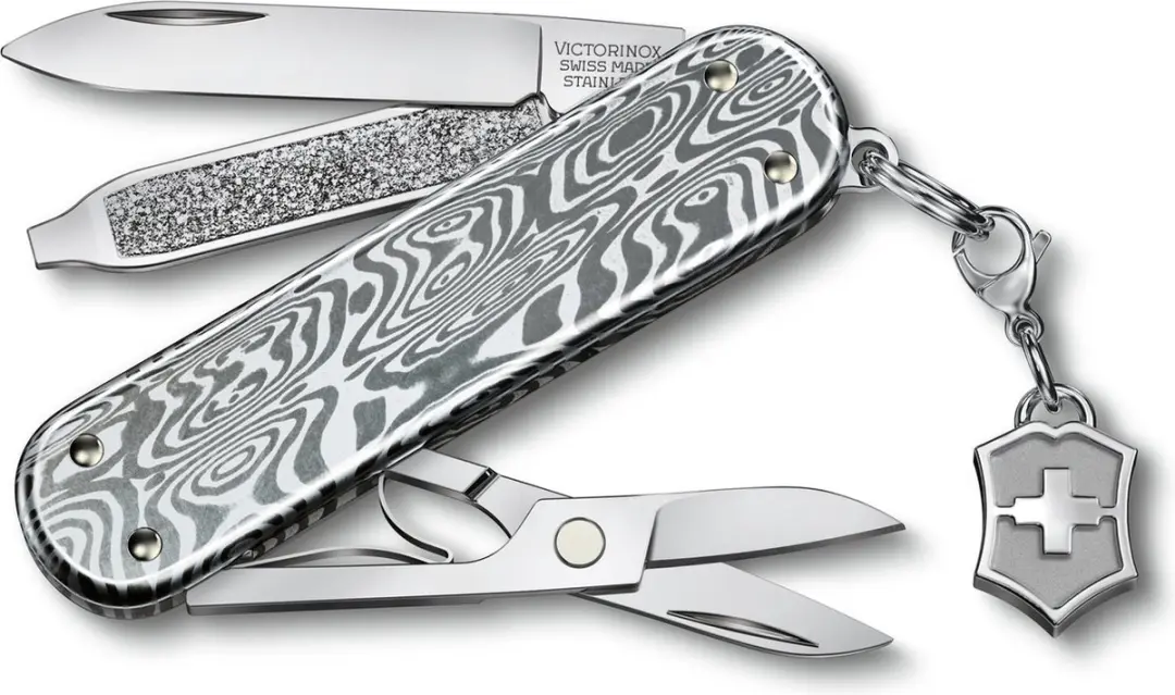 Victorinox Classic SD Brilliant Damast Zakmes