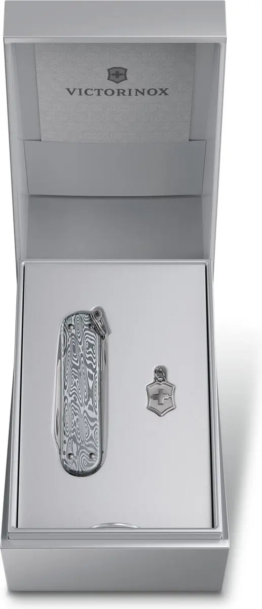 Victorinox Classic SD Brilliant Damast Zakmes - 58mm - afbeelding 2 van 6