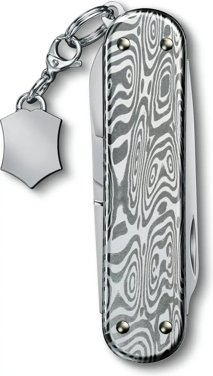 Victorinox Classic SD Brilliant Damast Zakmes - 58mm - afbeelding 5 van 6